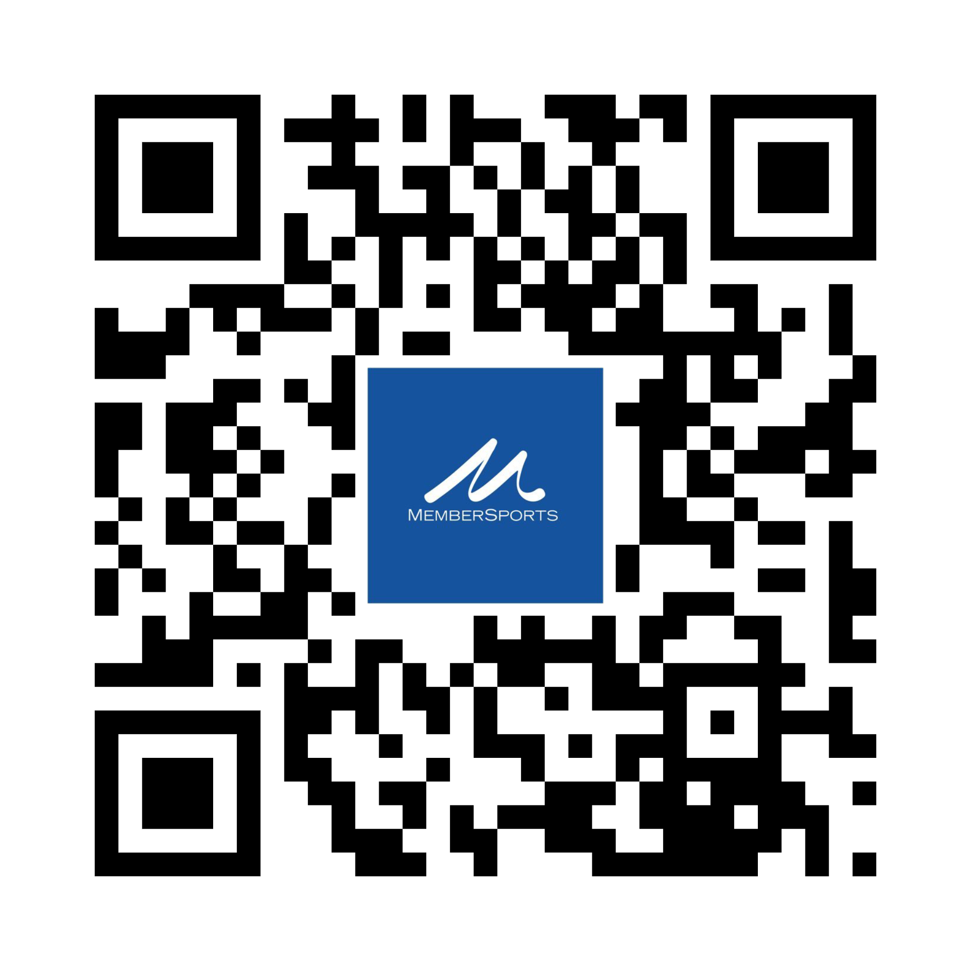 MemberSports QR code